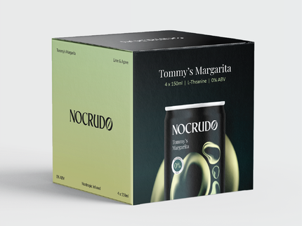 Tommy's Margarita 0% Alcohol - Box of 4 (L'Theanine Infused.)