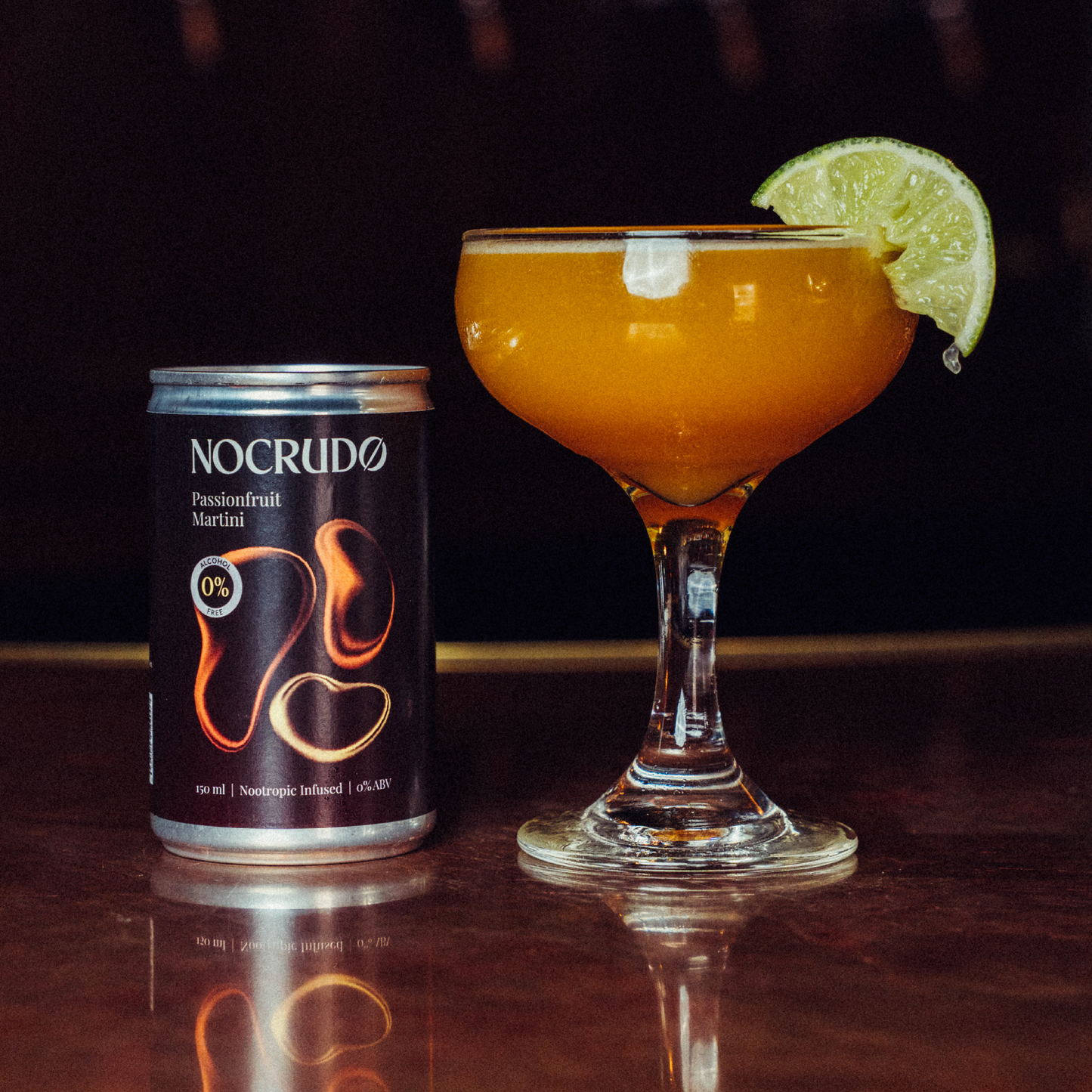 Passionfruit Martini 0% Alcohol - Box of 4 (L'Theanine Infused.)