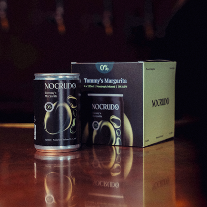 Tommy's Margarita 0% Alcohol - Box of 4 (L'Theanine Infused.)